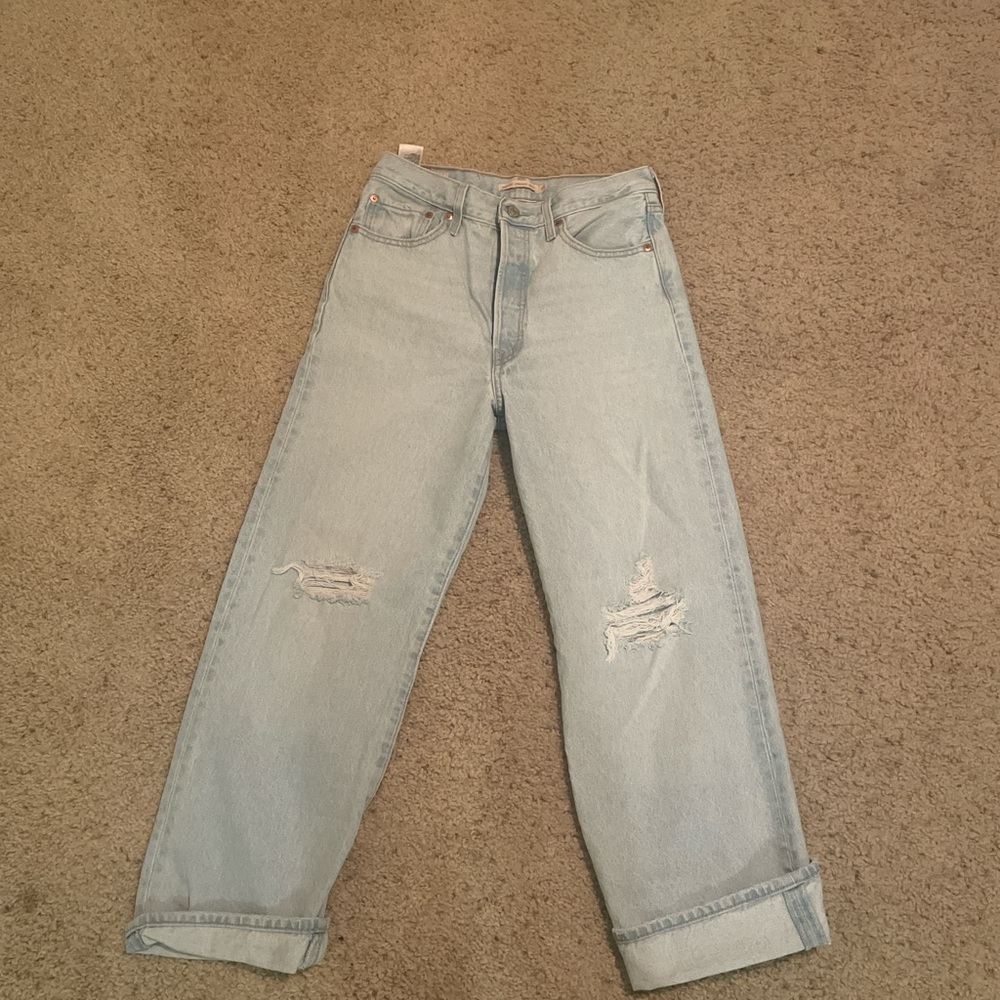Levi’s ribcage straight ankle